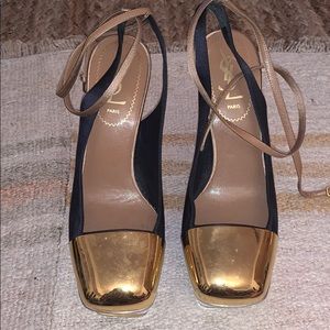 AUTHENTIC YSL funky heels